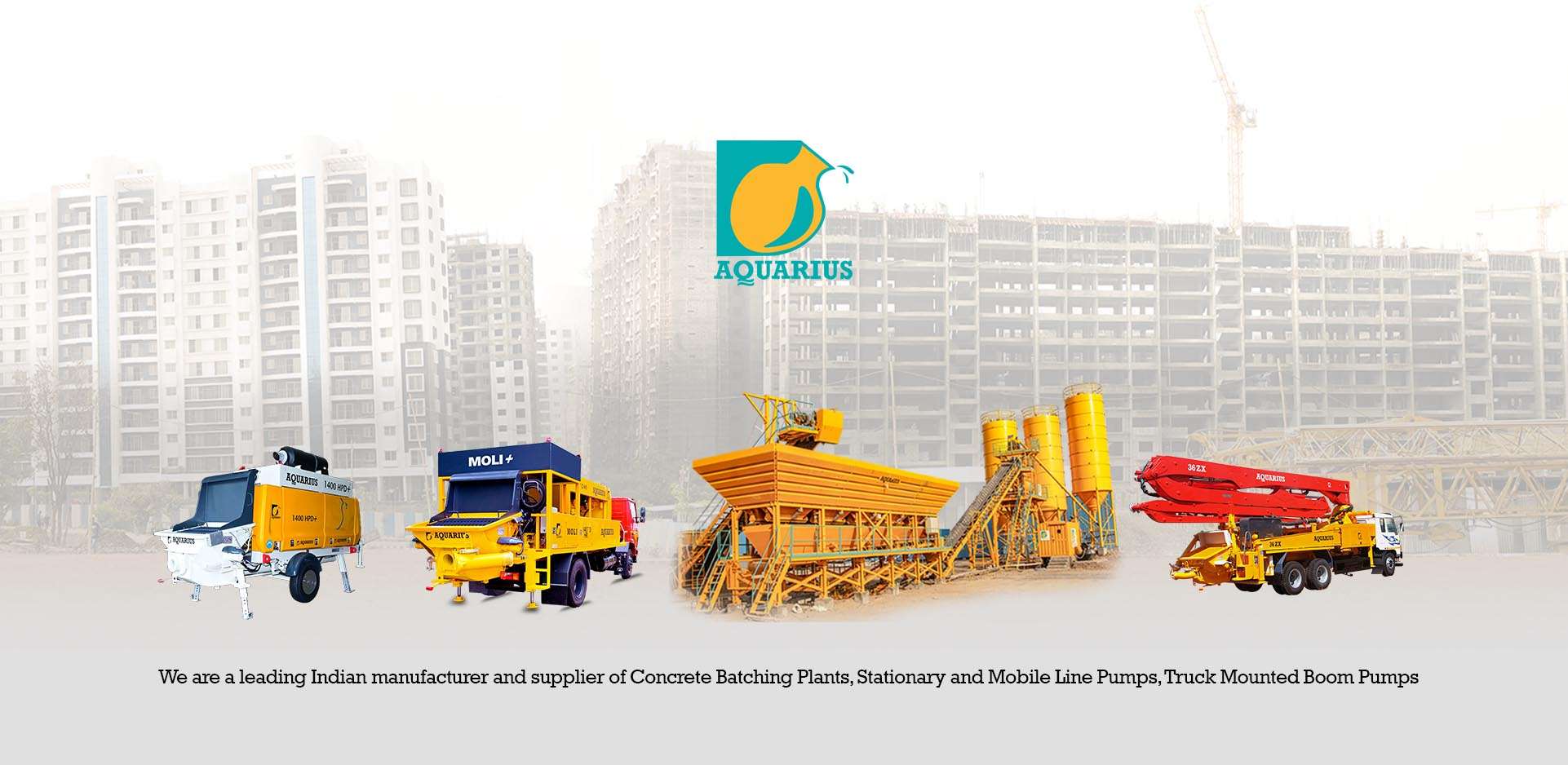 Concrete Production and Placement Equipment Manufacturer and Supplier ...