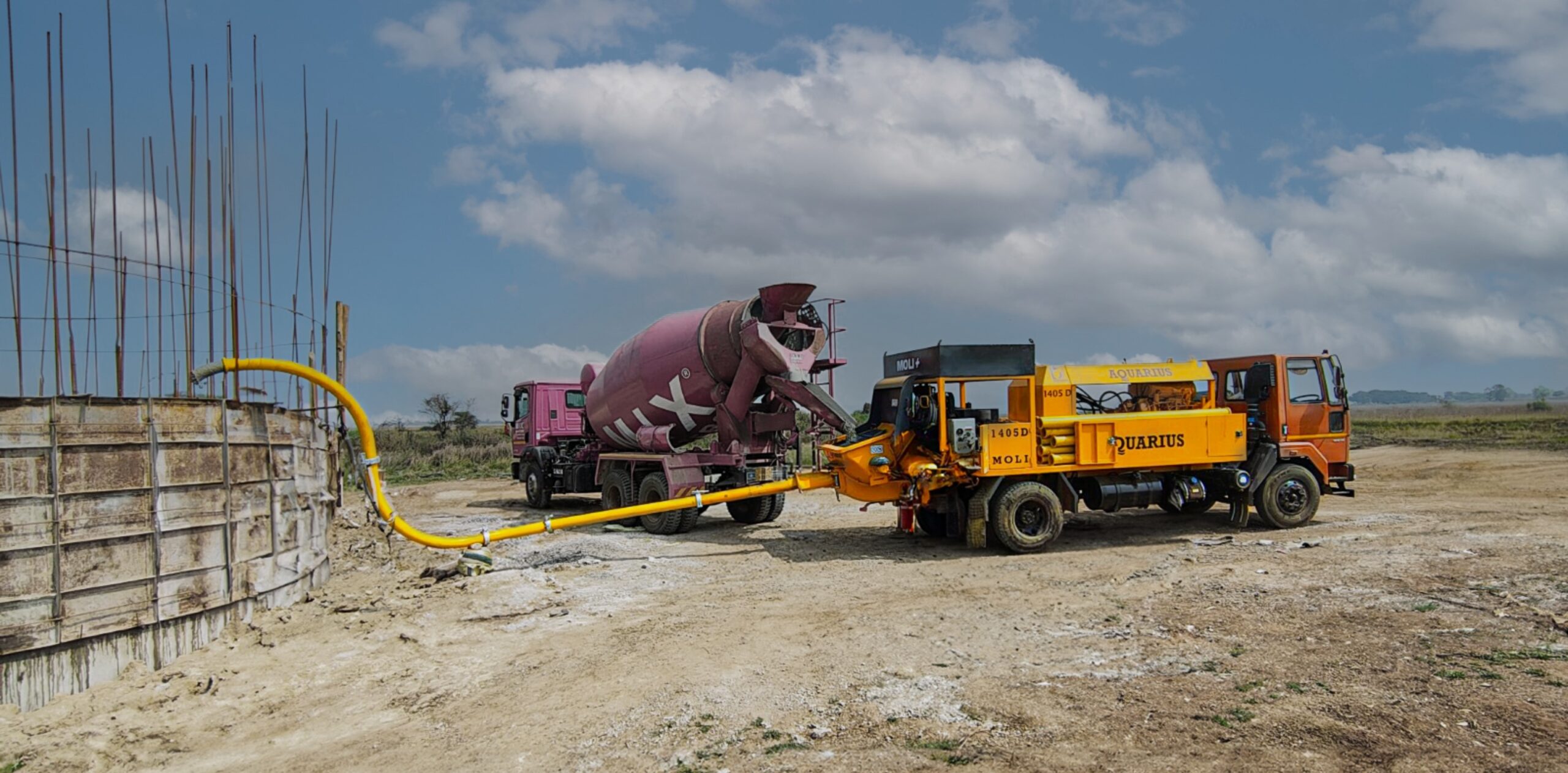 Aquarius 1405 D MOLI working at Mix Masters RMC PVT LTD Bhubaneswar,Odisha