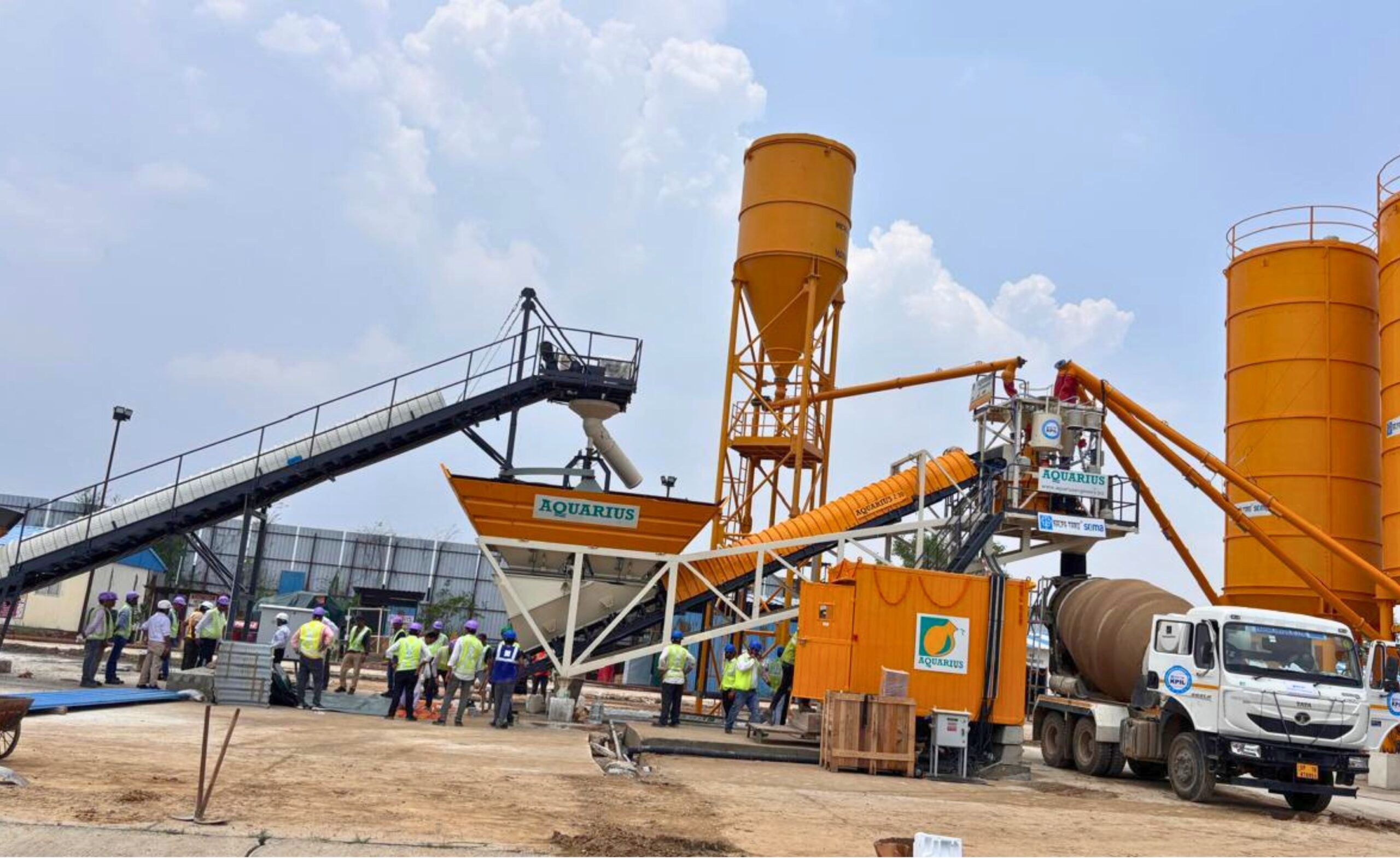 AQUARIUS MP Z 30 COMPACT BATCHING PLANT