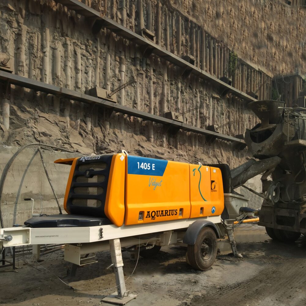 AQUARIUS ELECTRIC CONCRETE PUMP